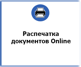 Распечатка документов Online ГУП РО "ИВЦ ЖКХ"